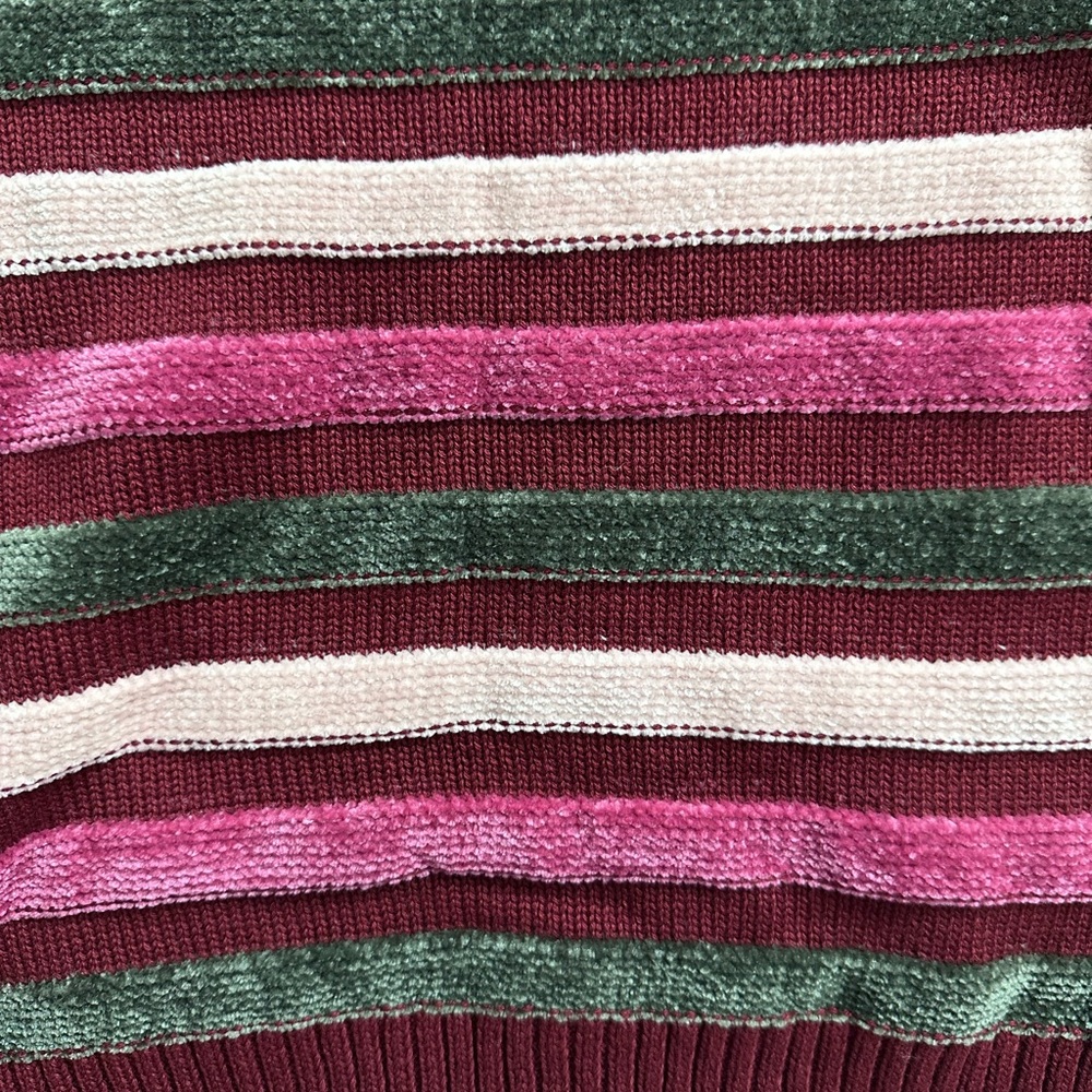 ModCloth crewneck pullover striped knit sweater - Picture 5 of 6